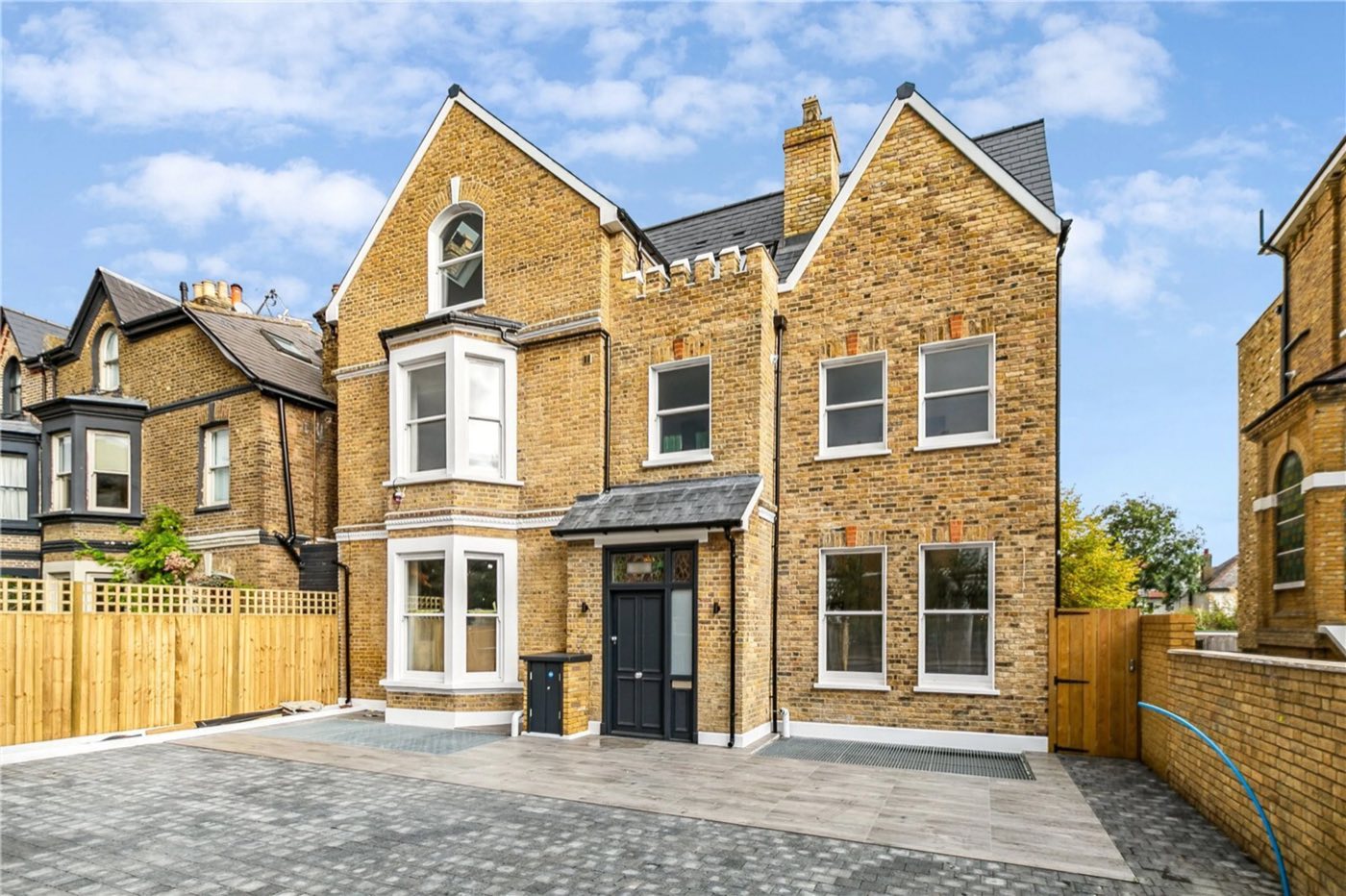 A Victorian house typical of Tooting's residential streets